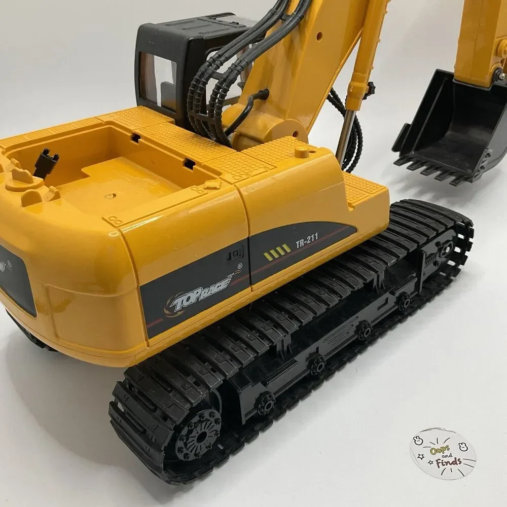 Top Race TR-211 Excavator Toy Construction Vehicle Digger Model